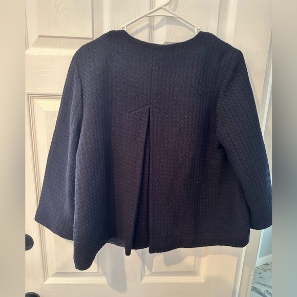 Talbots - Textured Zip Up Blazer - Picture 5 of 7